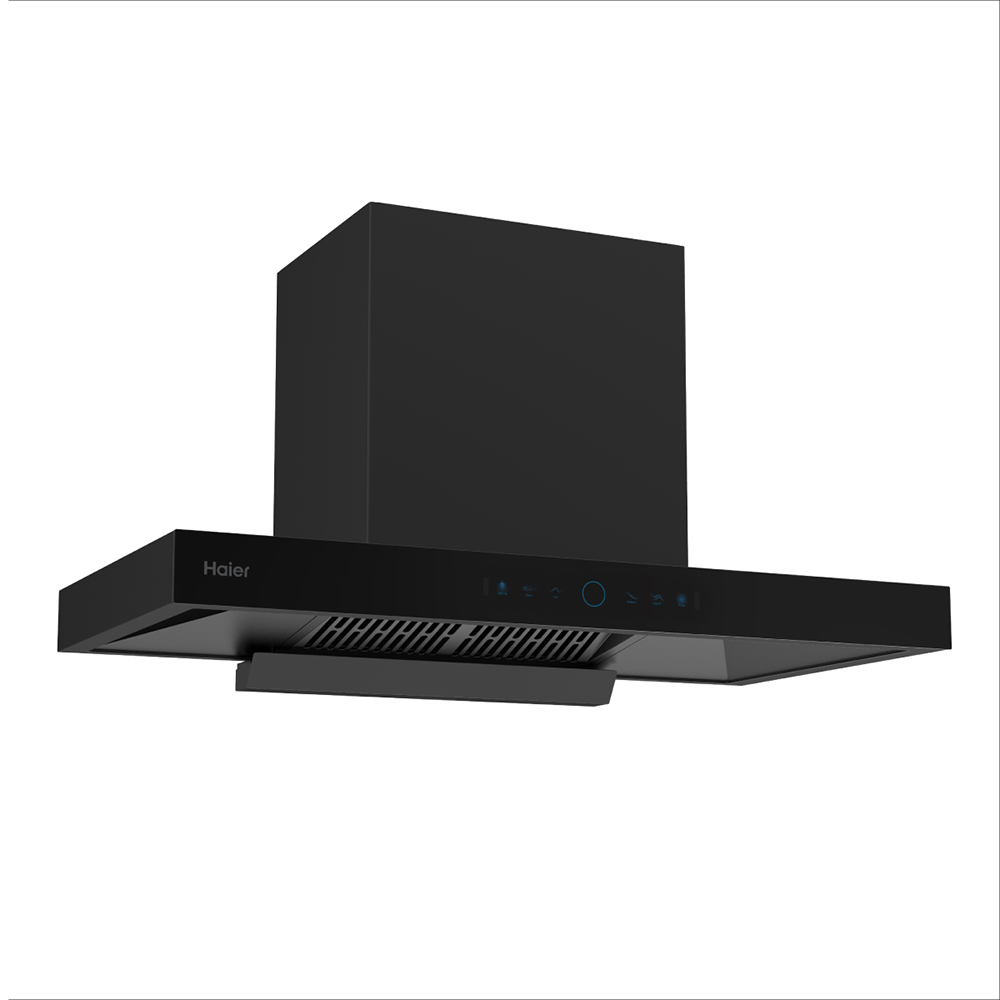 Haier Unique Pyramid Filter 1800 mÂ³h Suction Power Heat Auto Clean Chimney